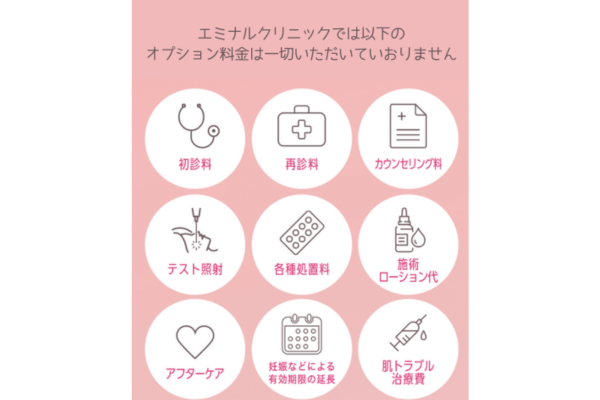 オプション料金０円