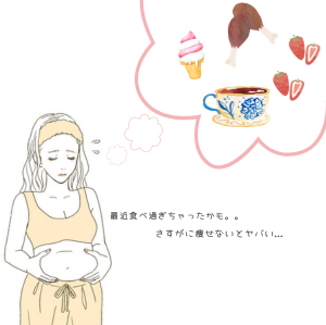 最近食べ過ぎちゃったかも