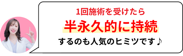 半永久に持続